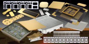 Etching Metal Step Lids & Flat Lids For Microelectronics