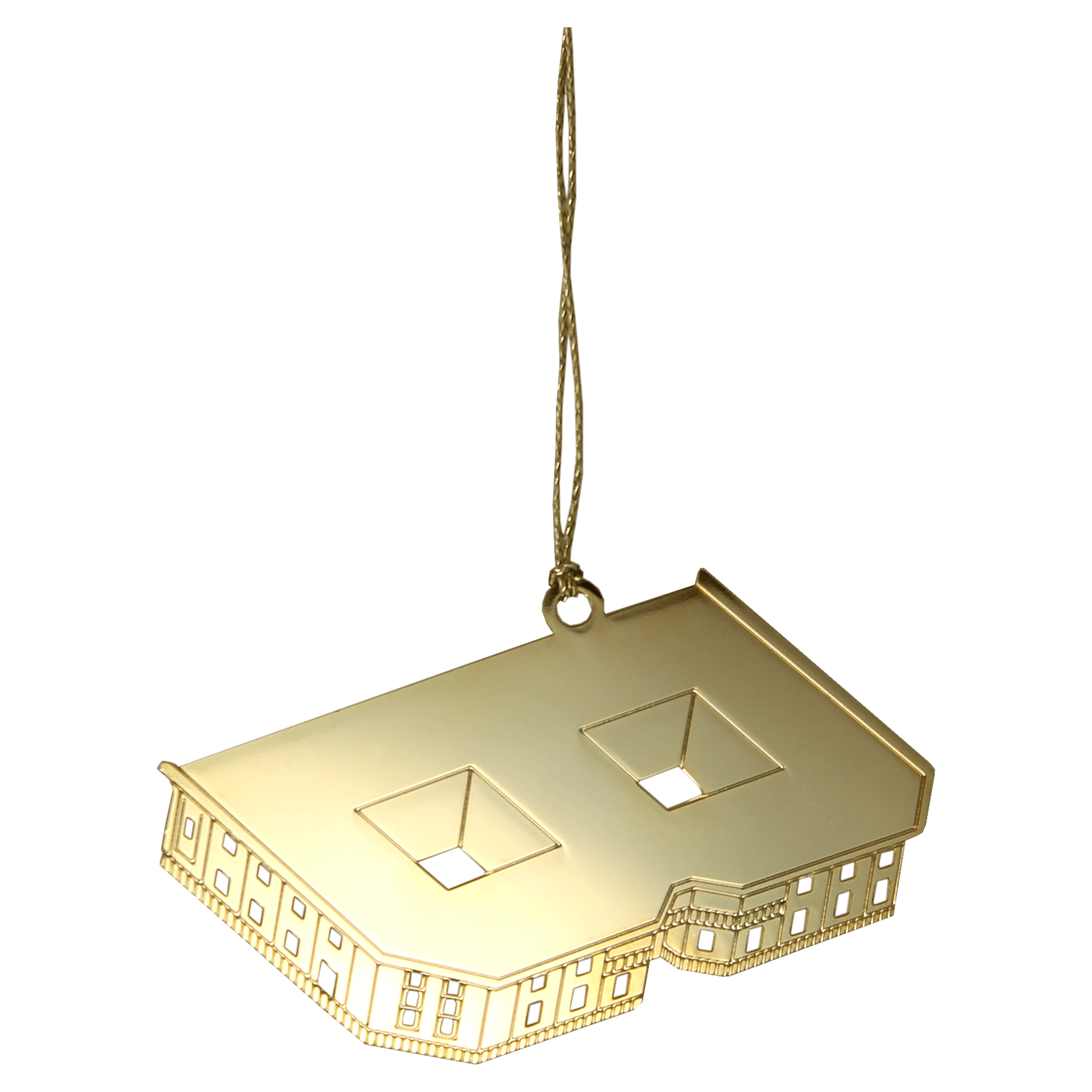 2D Gold Plated Brass Fundraising Ornament (Be Like Brit)