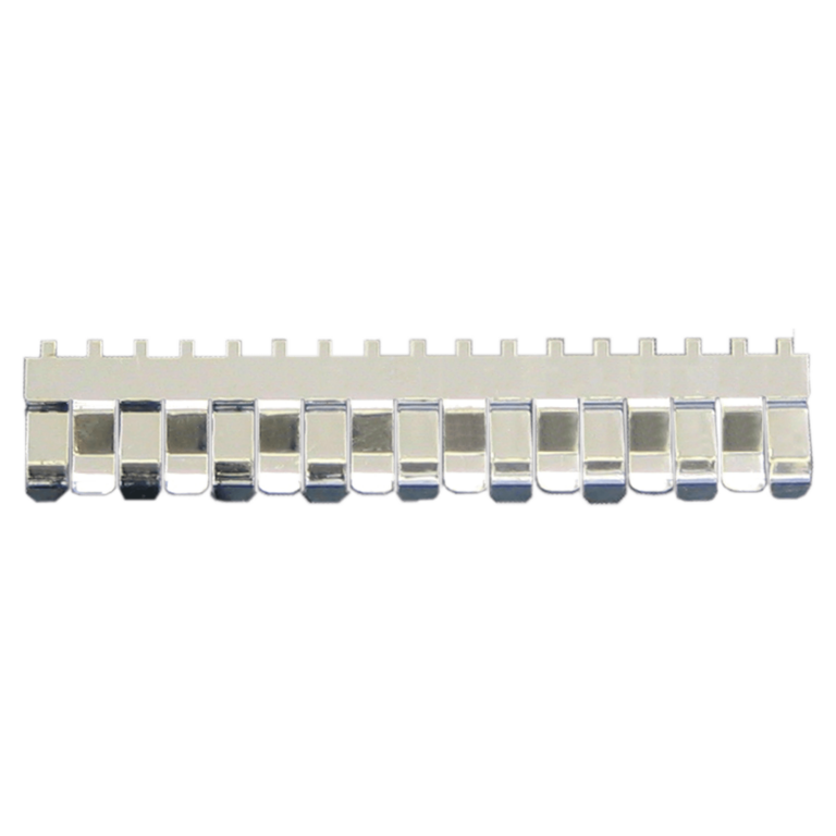 BeCu Silver Plated Formed Heat Treated Contact Strip PEI