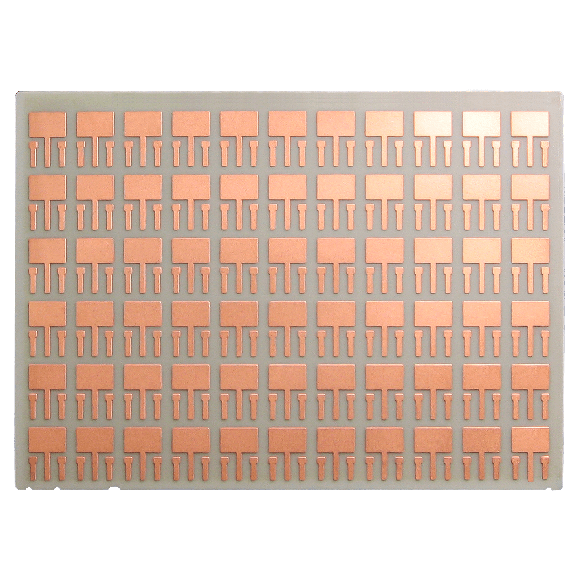 Etched Copper DBC on Alumina