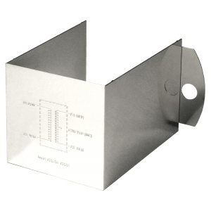 Nickel Silver Precision Part with Etched Diagram