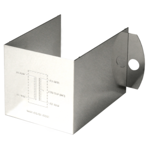 Nickel Silver Precision Part with Etched Diagram