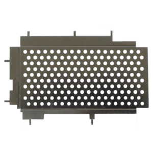 Nickel Silver RFI-EMI Shield Flat with CDE Bend Lines