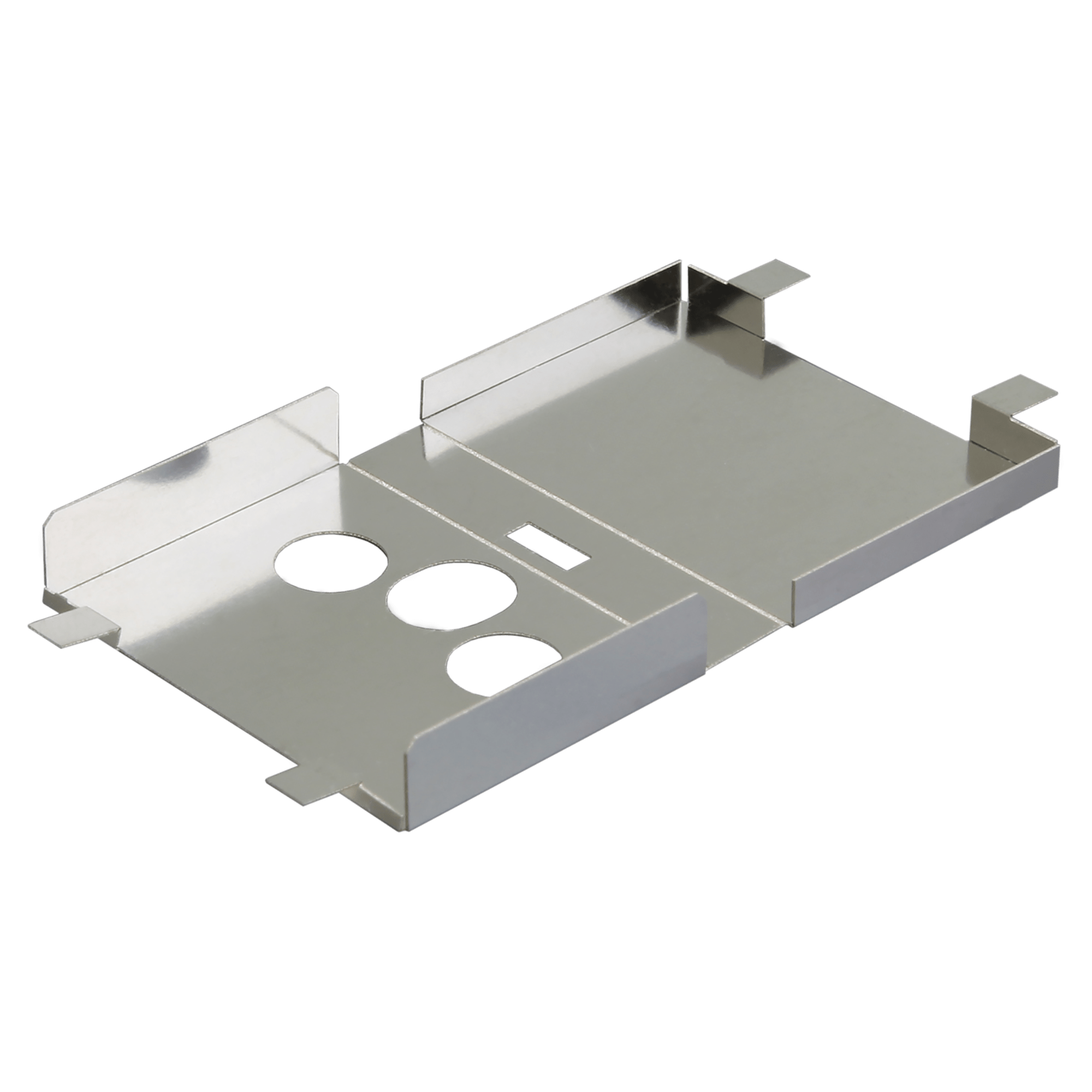Stainless Steel RF Shield with CDE Bend Lines