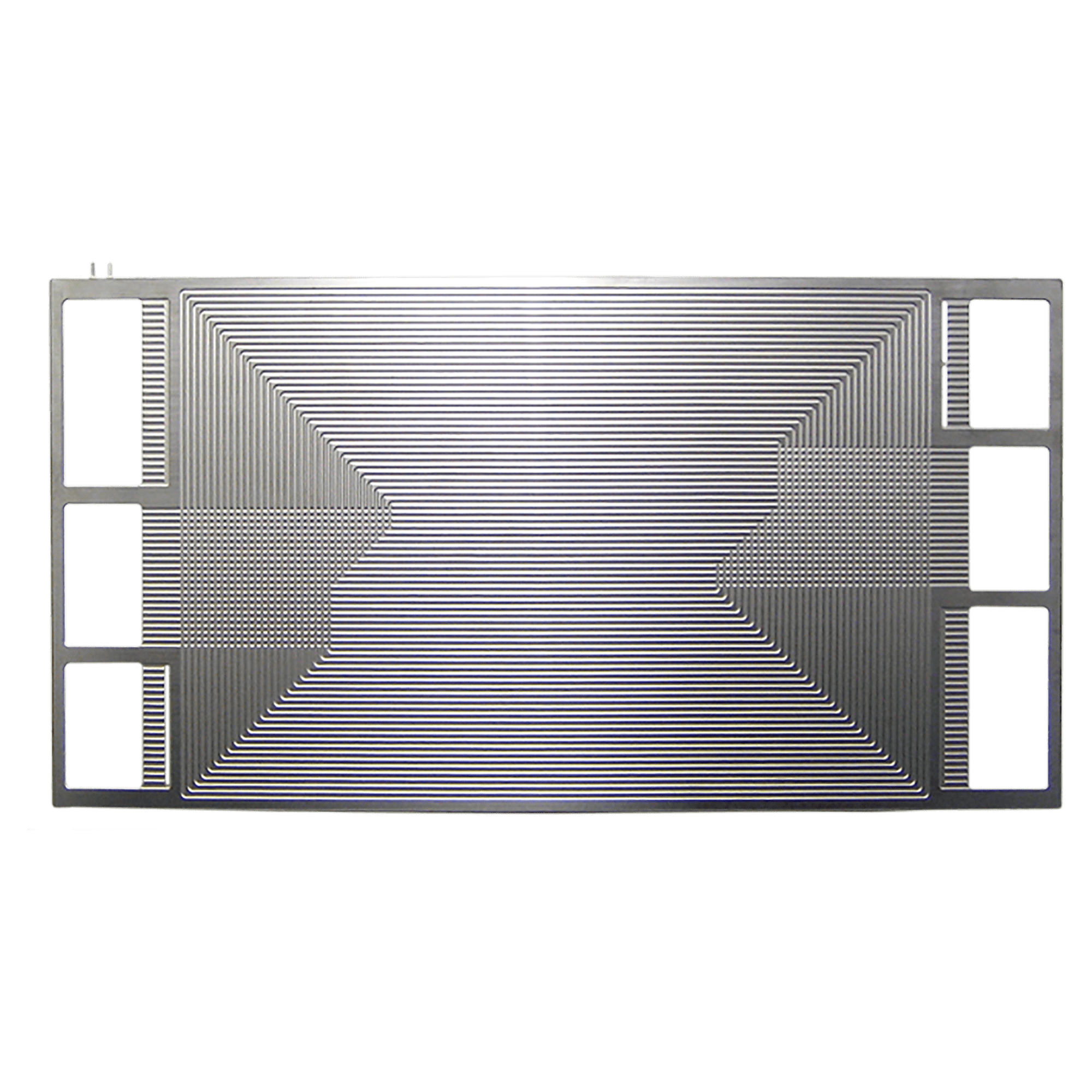 Titanium Fuel Cell Plate (Bottom Surface)