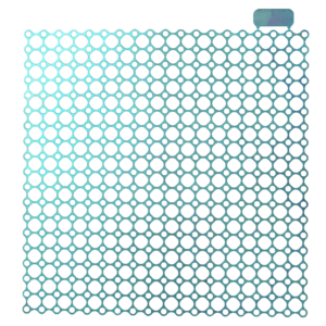 Titanium Green Anodized Surgical Mesh